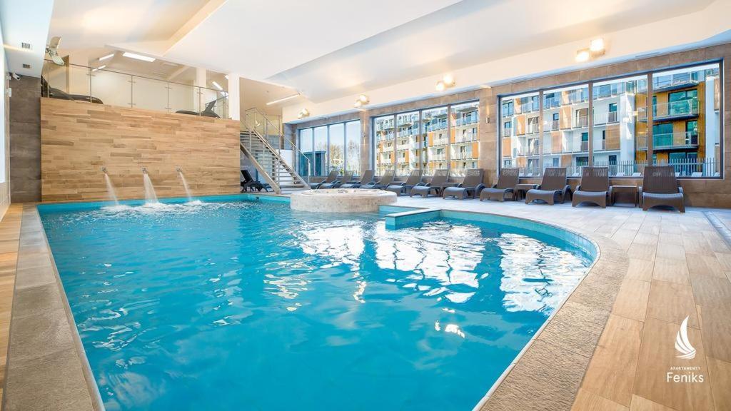 Apartamentyprzymorzu 010 Z Basenem Tarasem I Ogrodkiem Kołobrzeg Extérieur photo
