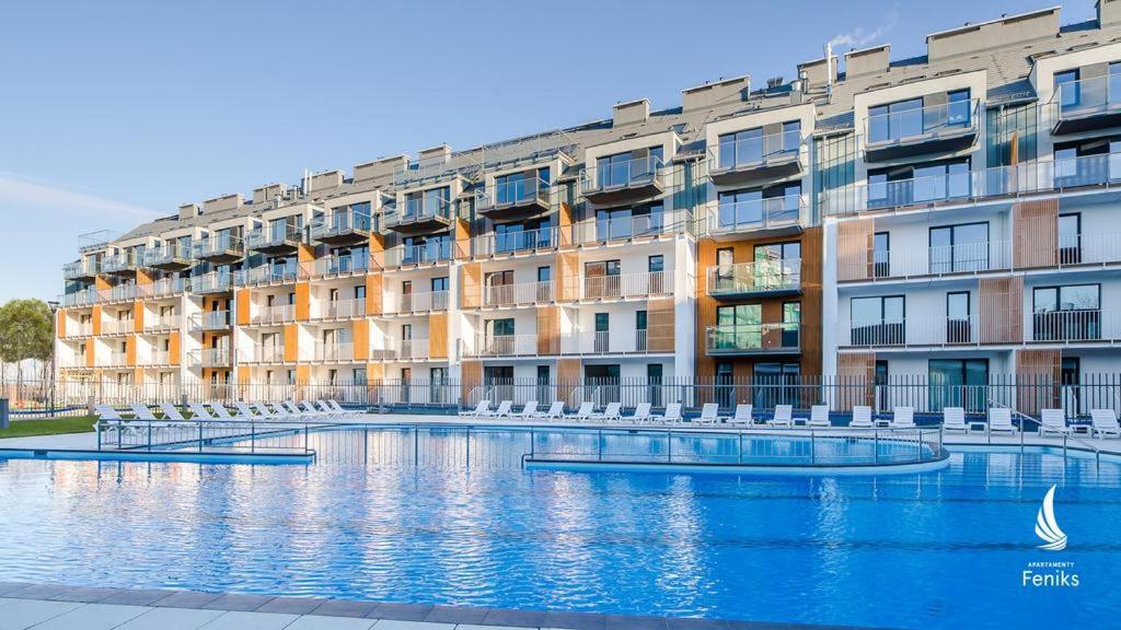 Apartamentyprzymorzu 010 Z Basenem Tarasem I Ogrodkiem Kołobrzeg Extérieur photo