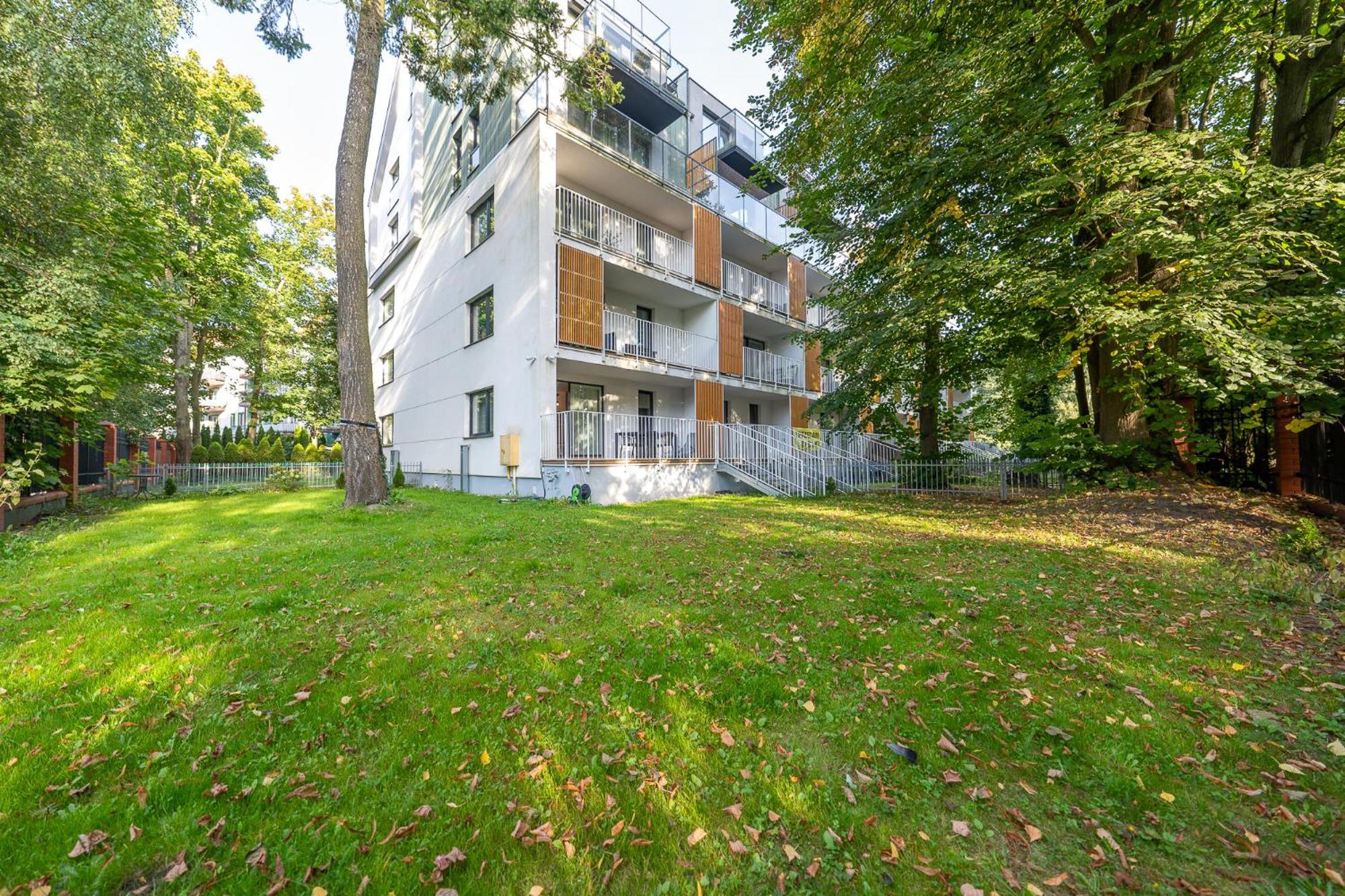 Apartamentyprzymorzu 010 Z Basenem Tarasem I Ogrodkiem Kołobrzeg Extérieur photo