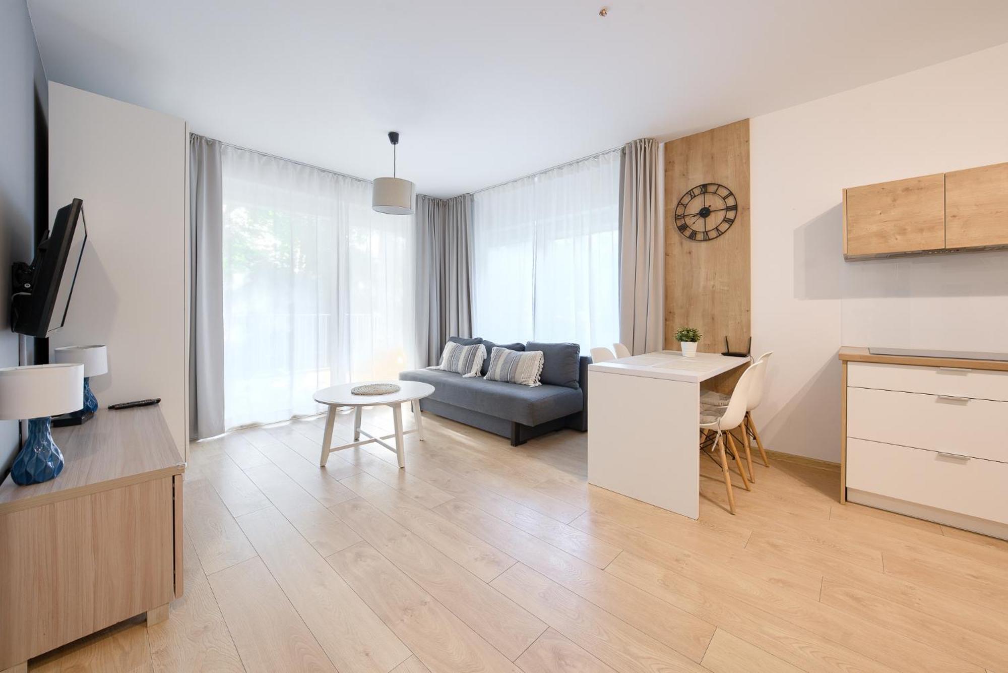 Apartamentyprzymorzu 010 Z Basenem Tarasem I Ogrodkiem Kołobrzeg Extérieur photo